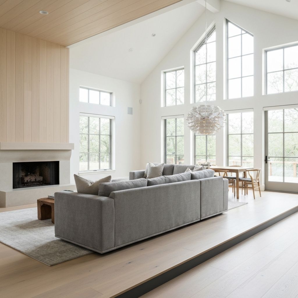 Living room after renovation